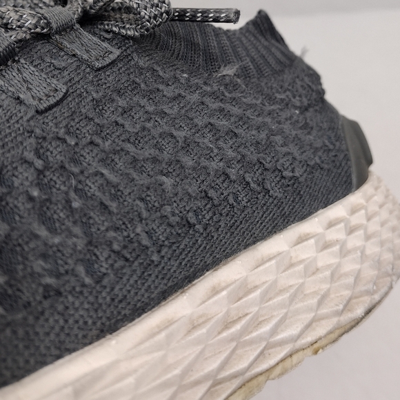 Nobull Unisex Gray Knit Lace Up Training Running Athletic Sneakers Shoes - Picture 12 of 15